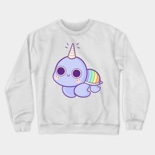 Rainbow Unicorn Turtle Crewneck Sweatshirt